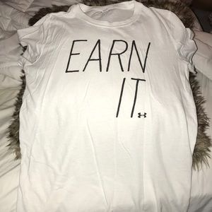 Earn it Under Armour Cotton Tee